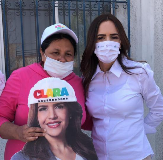 Clara Luz ofrece poner alto a la violencia de género