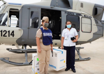 Nuevo cargamento de vacunas llega a Cozumel y Solidaridad