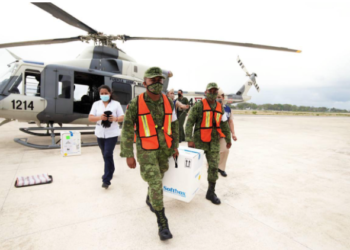 Nuevo cargamento de vacunas llega a Cozumel y Solidaridad