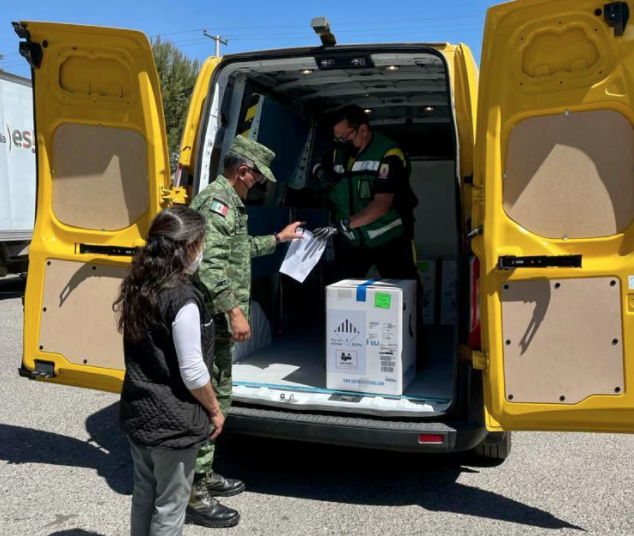 Llegan vacunas anticovid para municipios de Coahuila
