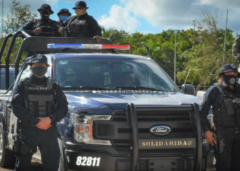 Extrema gobierno de Solidaridad vigilancia policiaca en zona turística y colonias