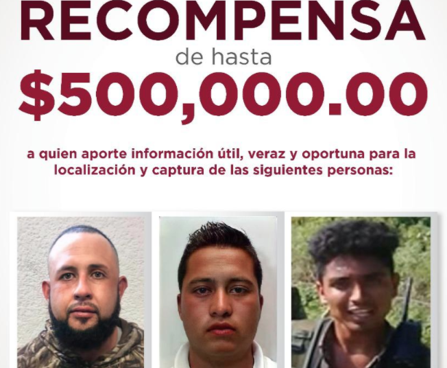 Fiscalía ofrece recompensa de 500 mil pesos por autores de emboscada en Edomex