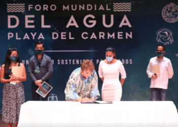 Firma Laura Beristain Navarrete “Carta de Intención de la Tierra”