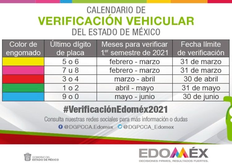 Amplían horarios de verificación en el Edomex