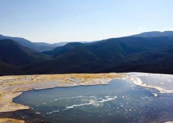 Hierve  El Agua dice adiós a turistas por orden ejidal