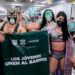Luchadores aplican candado al Covid-19 en el Metro