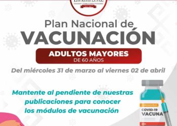 Mañana inicia jornada de vacunación contra Covid-19 en La Paz, Edomex