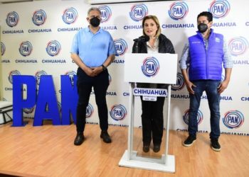 Respalda Marko Cortés a Maru Campos, candidata al gobierno de Chihuahua