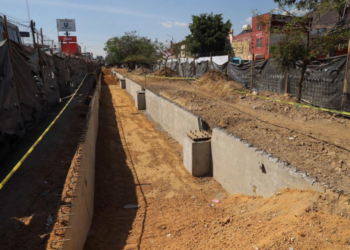 Avanzan obras de Metrobús en capital de Oaxaca