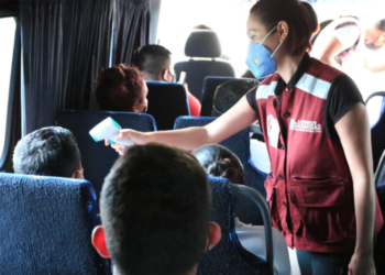 Solidaridad instala filtros sanitarios en los accesos a Playa del Carmen