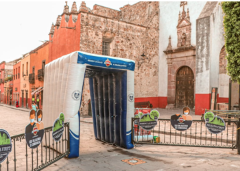 Gasta San Miguel de Allende 1.8 mdp en túneles inútiles contra el Covid-19
