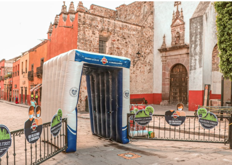 Gasta San Miguel de Allende 1.8 mdp en túneles inútiles contra el Covid-19