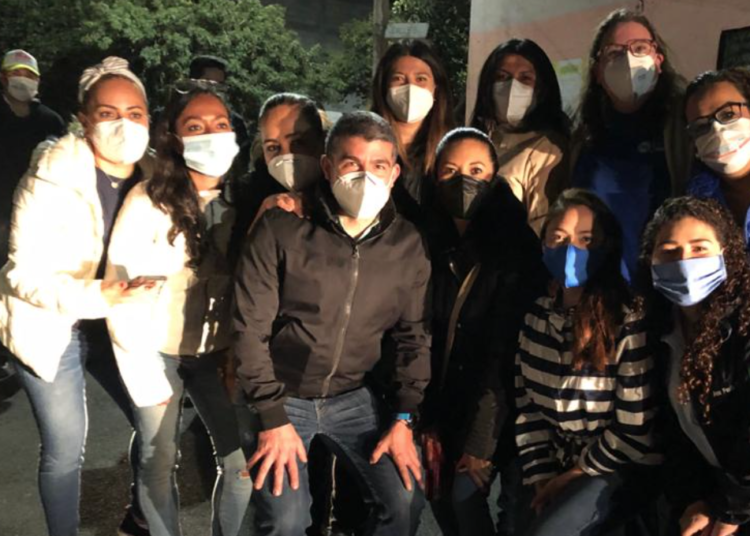 Mauricio Tabe inicia campaña por la alcaldía Miguel Hidalgo
