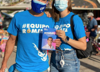 Rommel Pacheco comienza campaña en Mérida con el PAN