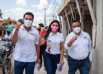 Christian Castro Bello une fuerzas con Martha Escalante en campaña