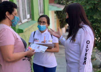 Gaby Olvera inicia campaña a una diputación por Naucalpan