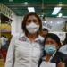 Comerciantes reciben a Mónica Rangel en la capital