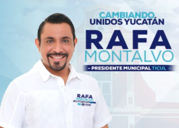 Va Rafael Montalvo por la reelección al frente de Ticul, Yucatán