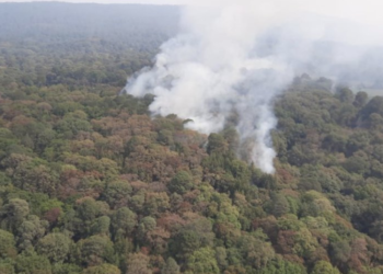 Controlado al 90% el incendio en El Tepozteco, Morelos