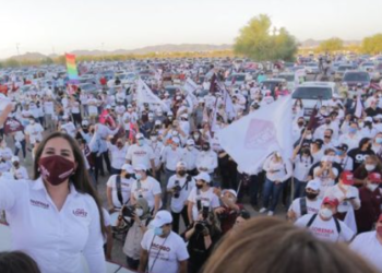 Candidata de Morena en Hermosillo manda “a la chingada” a la oposición