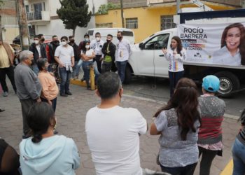 Roció Barrera  presenta decálogo de sus propuestas de campaña