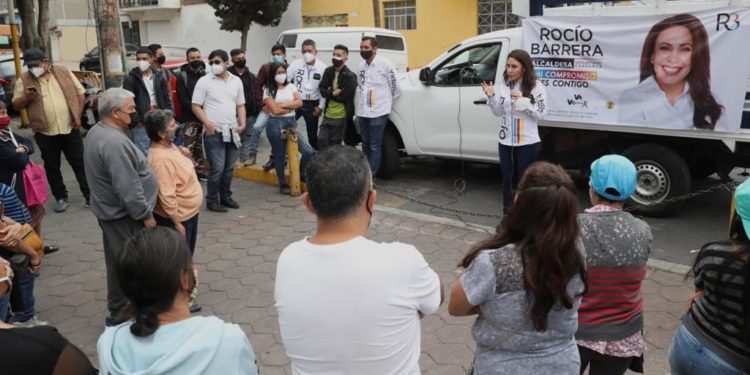 Roció Barrera  presenta decálogo de sus propuestas de campaña