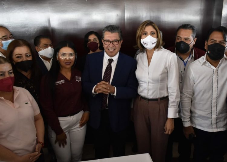 Rangel es la única candidata de Morena y AMLO en SLP: Ricardo Monreal