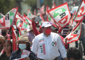 Alejandro Fernández acompaña a candidatas y candidatos de Edomex en arranque de campaña