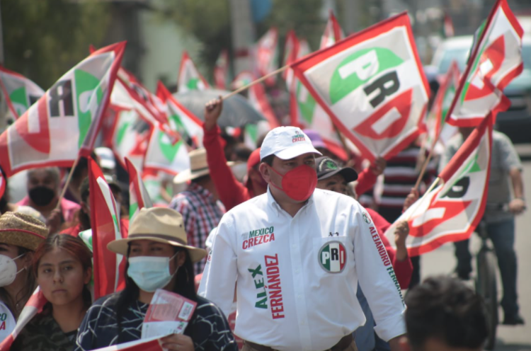 Alejandro Fernández acompaña a candidatas y candidatos de Edomex en arranque de campaña