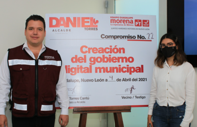 Anuncia Daniel Torres gobierno digital en Guadalupe
