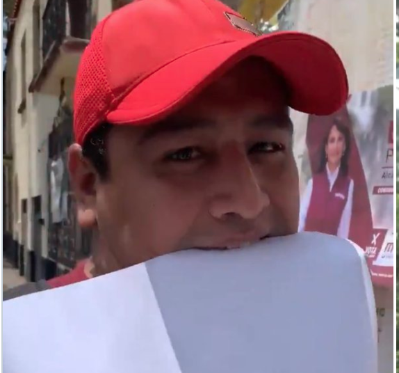 Trabajador de Dolores Padierna golpe a ciudadana