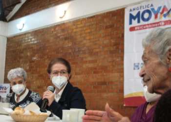 Anuncia Angélica Moya una policía exclusiva para atender a adultos mayores