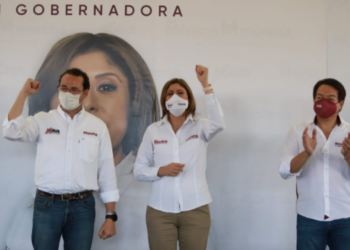 Asegura Mónica Rangel que ganó debate entre candidatos a la gubernatura de SLP