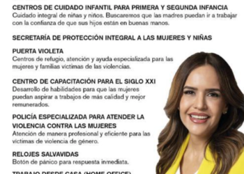 Y Clara Luz Flores también ofrece tarjetas