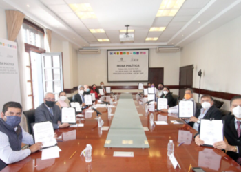 Partidos firman Pacto por la Legalidad y el Respeto en el Estado de México