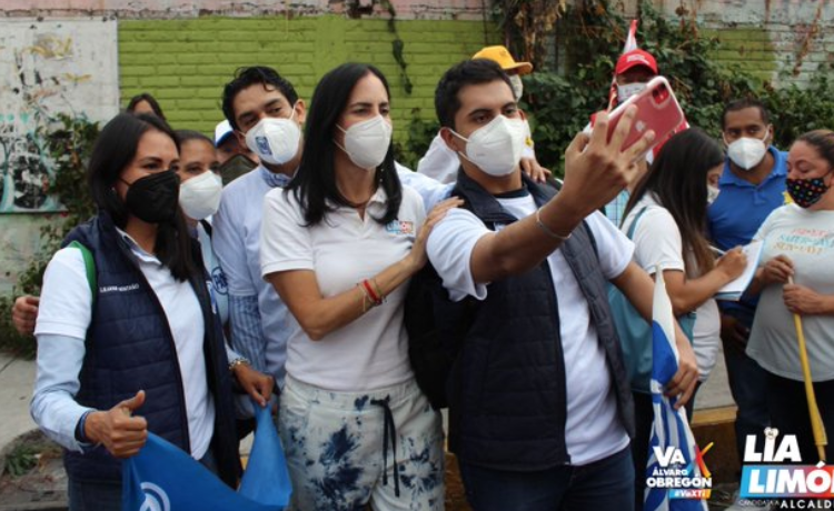 FGJ otorga medidas de protección a Lía Limón, candidata de la Alianza para la Álvaro Obregón