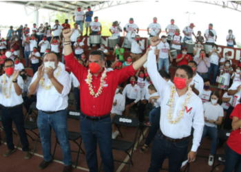 Pide Moreno votar tres de tres a los candidatos del PRI en Yucatán