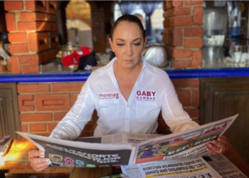 Amenaza la morenista Gabriela Gamboa con causar daño físico a la hija de su oponente de Va por México