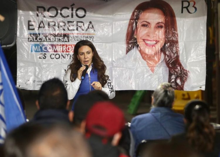 Propone Rocío Barrera Consejo de Empresarios para reactivar la Venustiano Carranza