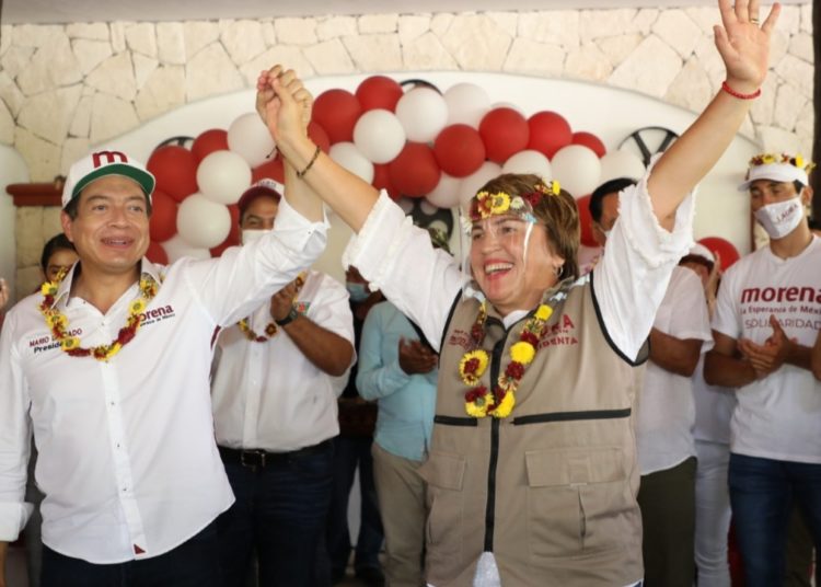 Dirigente nacional de Morena externa apoyo a Laura Beristain en Solidaridad