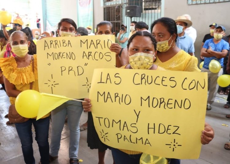 Asegura Mario Moreno que un voto por él es regresar las estancias infantiles