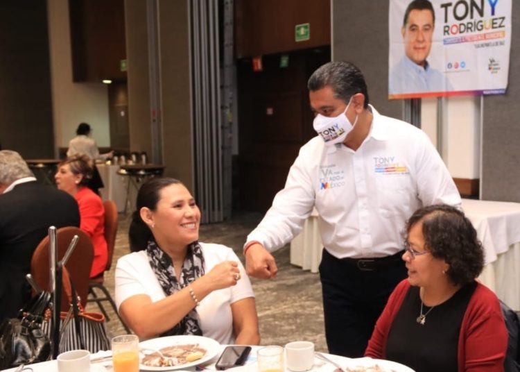 Expresa Coparmex apoyo a la candidatura de Tony Rodríguez en Tlalnepantla