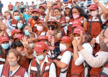 Vamos a arrasar en las elecciones, la esperanza continúa: Evelyn Salgado