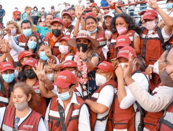 Vamos a arrasar en las elecciones, la esperanza continúa: Evelyn Salgado