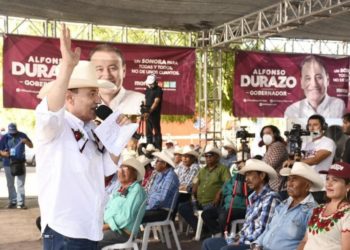 Alfonso Durazo prometió financiar al Sonora profundo y olvidado