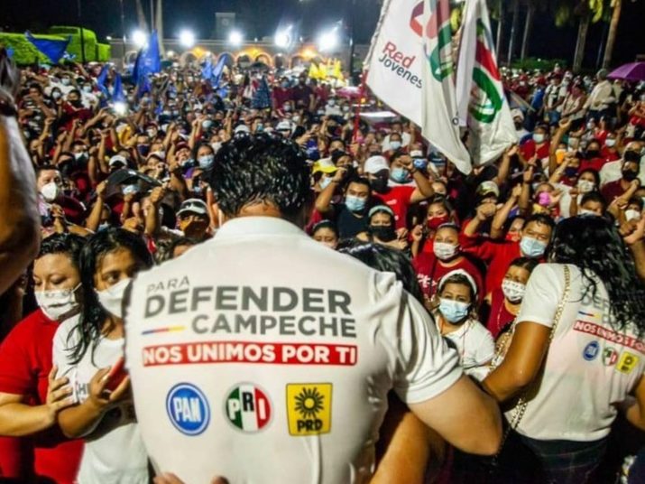 La coalición PAN, PRI y PRD ganará en Campeche y en México: Christian Castro