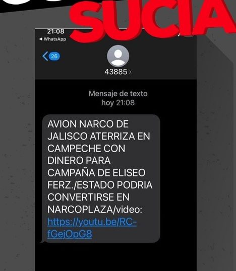 Denuncia Eliseo Fernández intensificación de guerra sucia en su contra