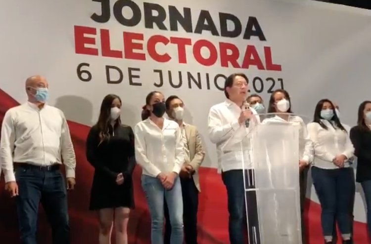 Mario Delgado declara a Morena ganador en seis estados