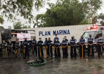 Realizan Plan Marina ante paso de tormenta tropical Dolores