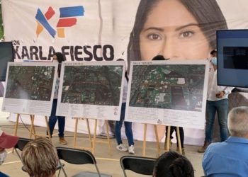 Promete Karla Fiesco recuperar los espacios públicos de los izcallenses